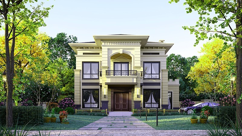 市中中式合院住宅，开放庭院与邻里乡亲更亲近